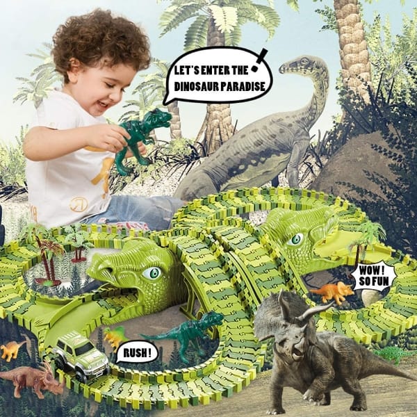 Dinoszaurusz Mágikus Versenypálya 140 Darabbal - Image 4