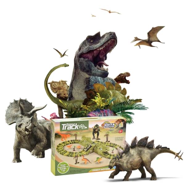 Dinoszaurusz Mágikus Versenypálya 140 Darabbal - Image 6