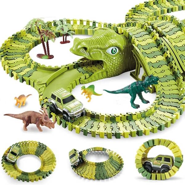 Dinoszaurusz Mágikus Versenypálya 140 Darabbal - Image 3