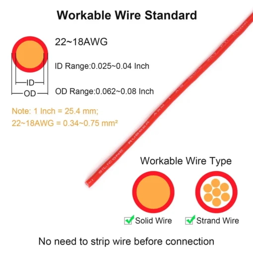 WIREBINDER™ DUGATOZÓ VEZETÉKCSATLAKOZÓK – 40 DB. 1+1 INGYEN - Image 7