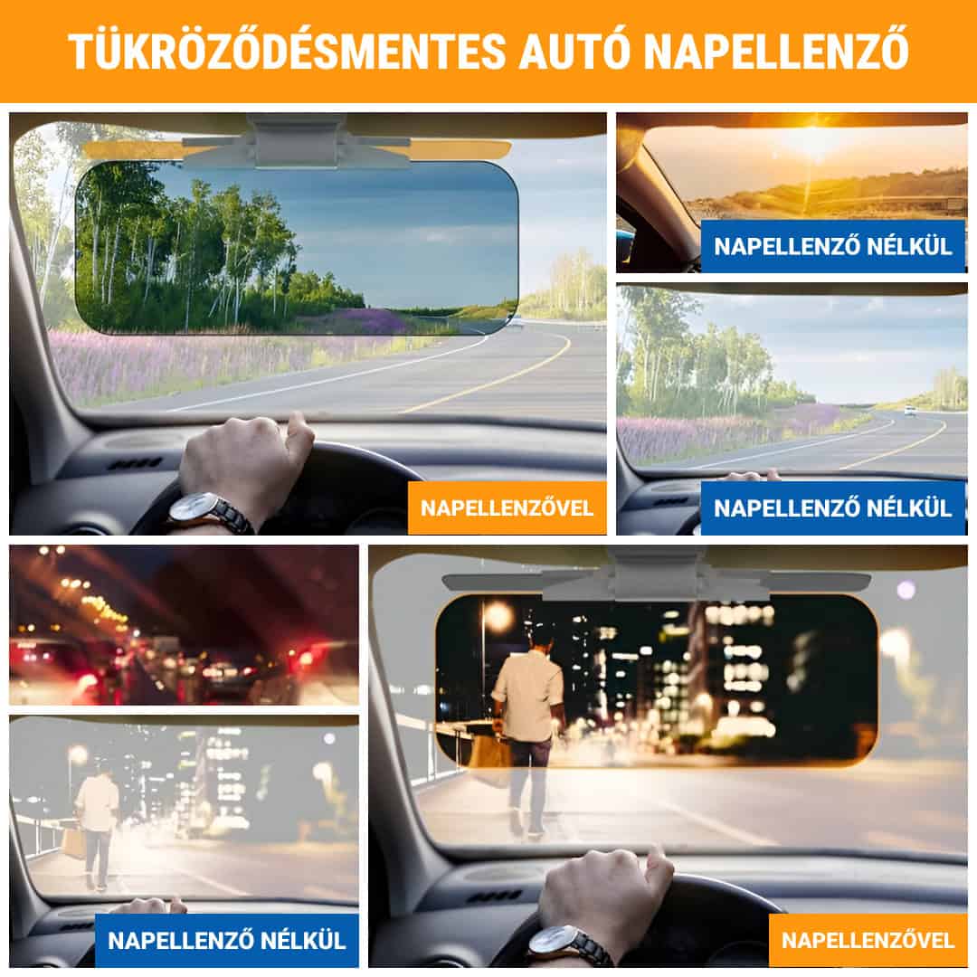 VISORSHIELD™ ANTIREFLEXIÓS AUTÓ NAPELLENZŐ - Image 2