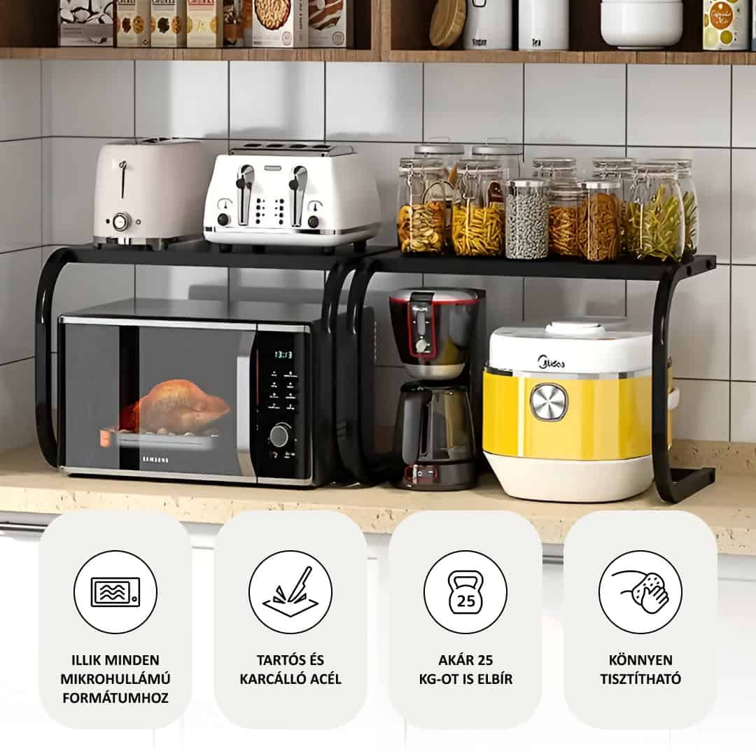ElevateShelf – polc több helyért másodpercek alatt fúrás nélkül - Image 2