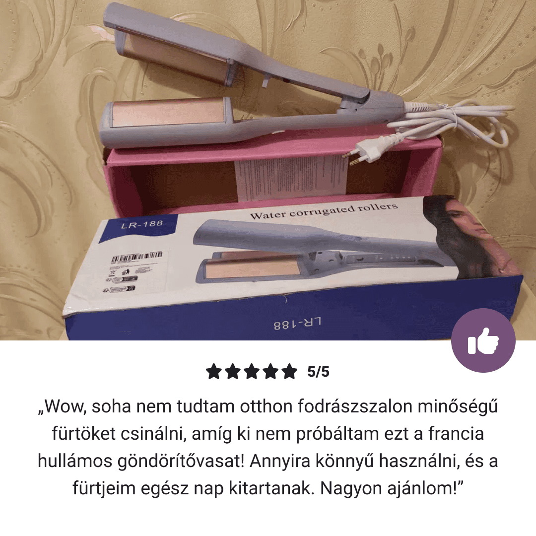 VIRON – formázz francia hullámokat másodpercek alatt, élvezd egész nap + AJÁNDÉK - Image 10