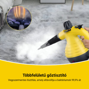 Alternative view of STEAMY® Nyomás alatti levegős gőztisztító – Minden az egyben 9 exkluzív tartozékkal