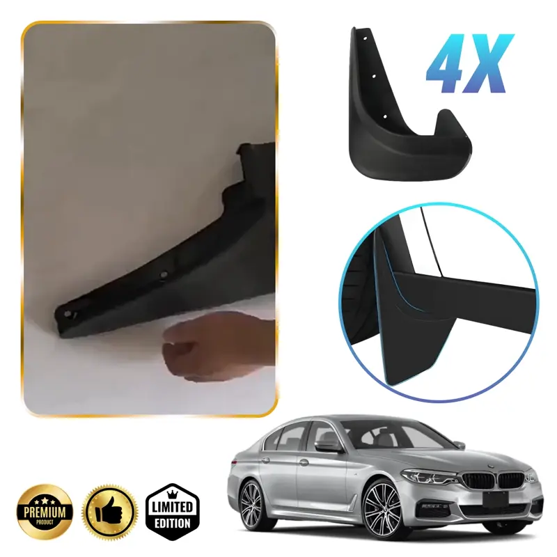 RuggedGuard™ - Puha gumi sárvédő járművekhez - Univerzális 4 darabos készlet autókhoz és SUV-okhoz