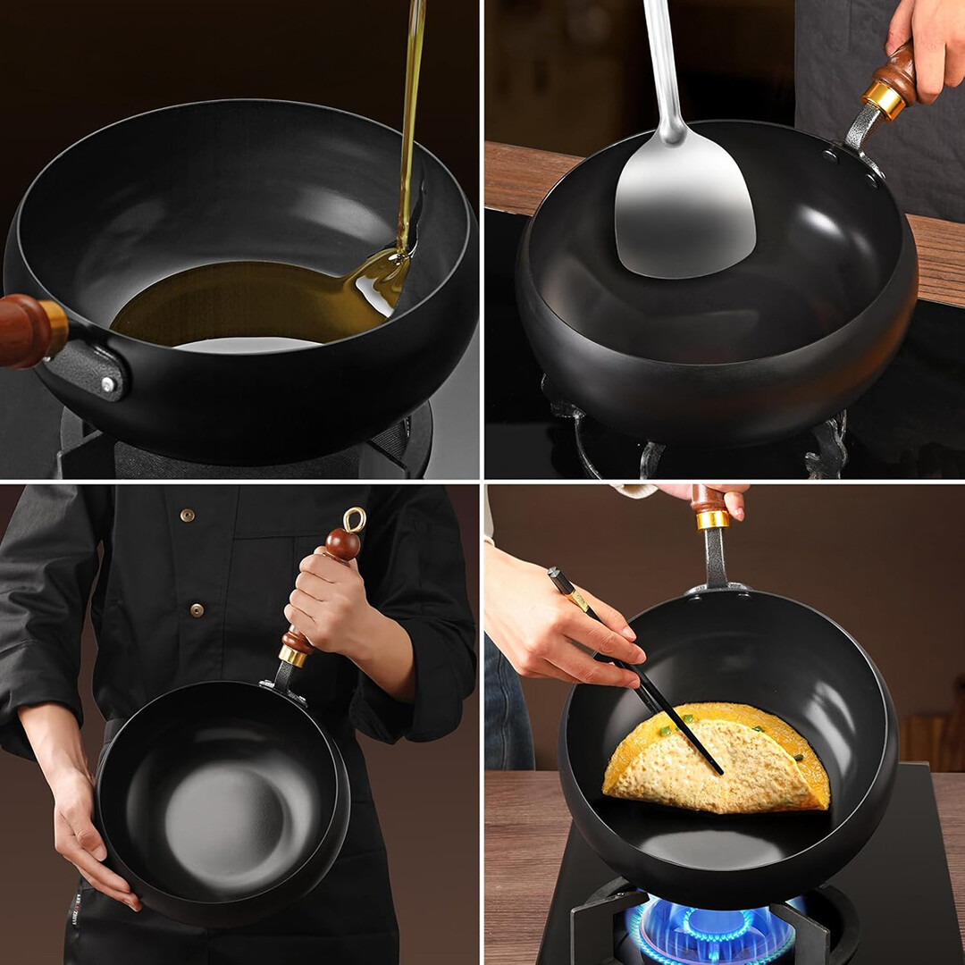 Ferona™ - Bevonat nélküli japán serpenyő - Image 4