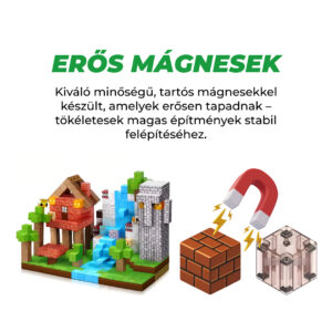 Alternative view of BuildEase™ - Mágneses Építőelemek