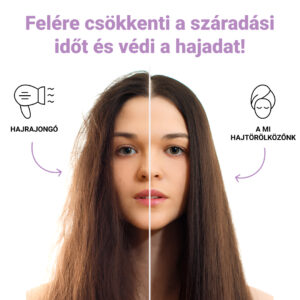 Alternative view of HAIRGLOW® – Gyorsan Száradó Haj Törölköző (1+1 INGYEN)