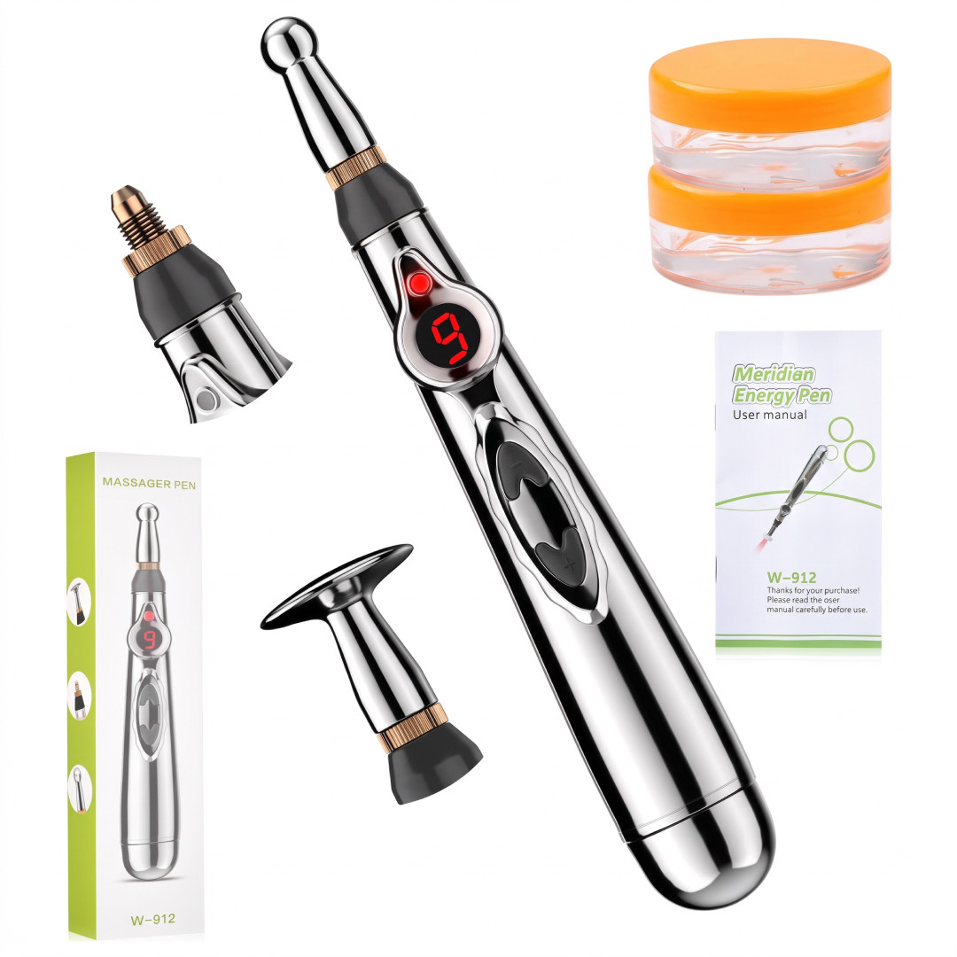MassagePen™ – 3 az 1-ben Elektronikus Akupunktúrás Masszázstoll - Image 6