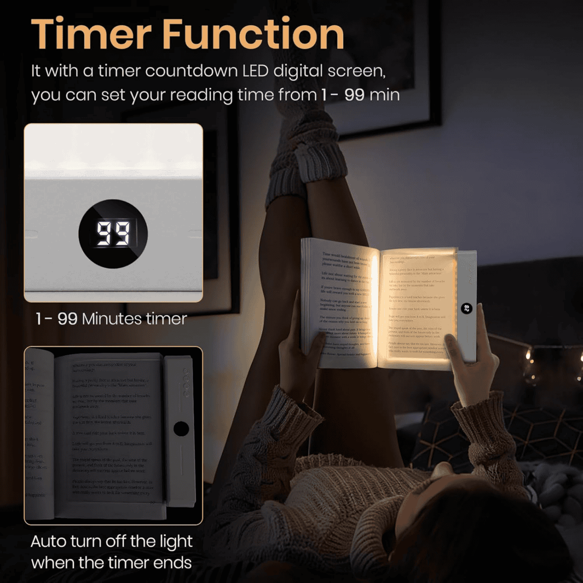 BookLight – LED fény olvasáshoz - Image 5