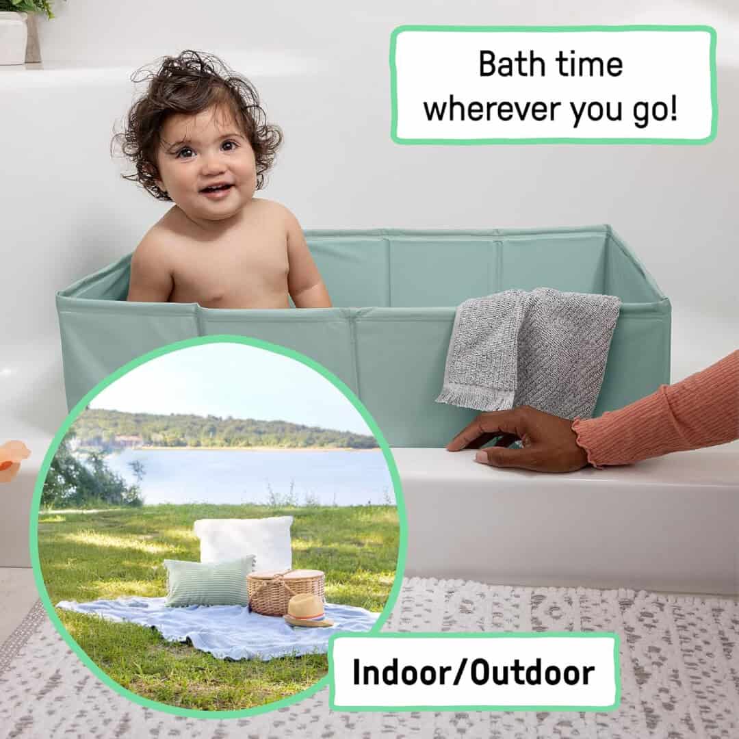 FoldingTub™ – Összecsukható Hordozható Kád Gyermekeknek - Image 6